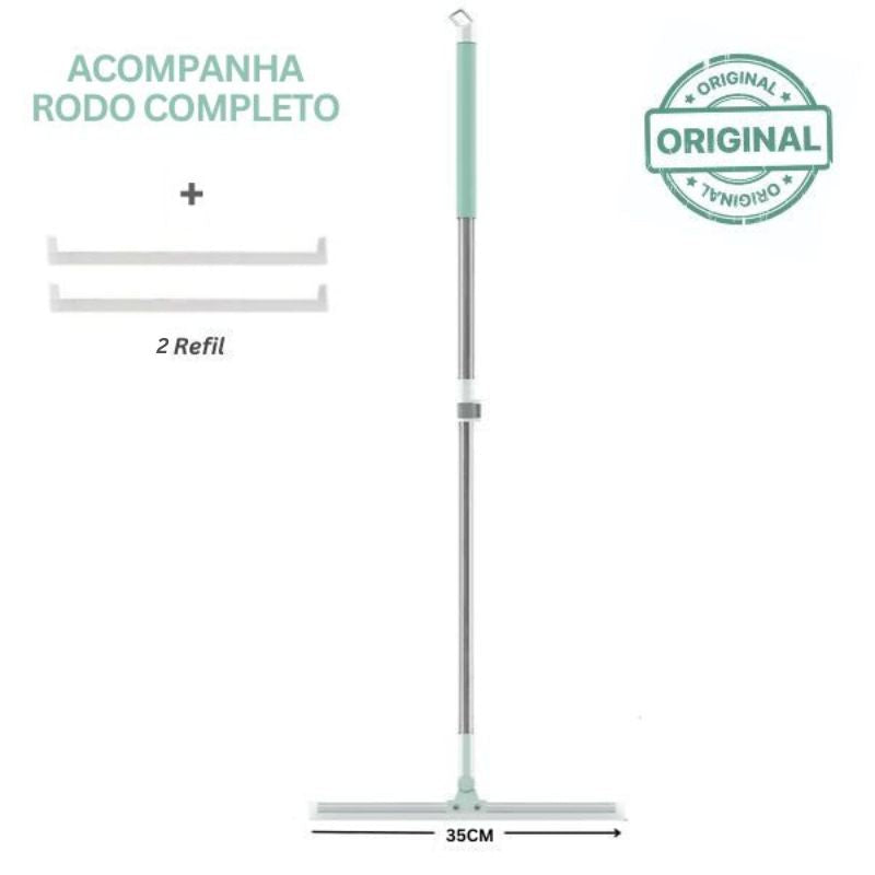 Rodo Mágico Dupla Função - Varre e Elimina Água