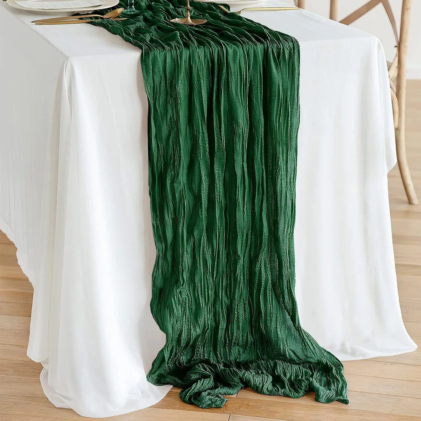 Caminho de Mesa Decorativo em Gaze
