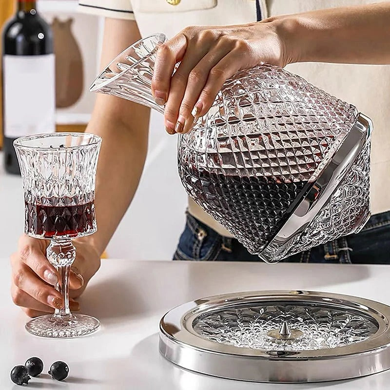 Decanter de Vinho Giratório