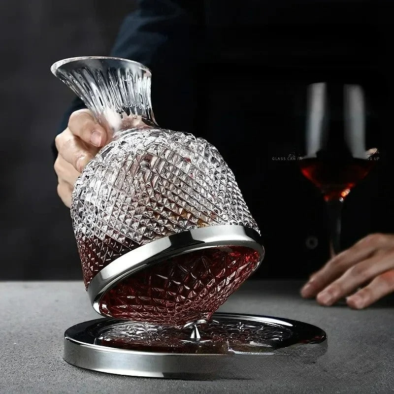 Decanter de Vinho Giratório