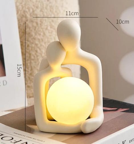 Escultura Casal Apaixonado