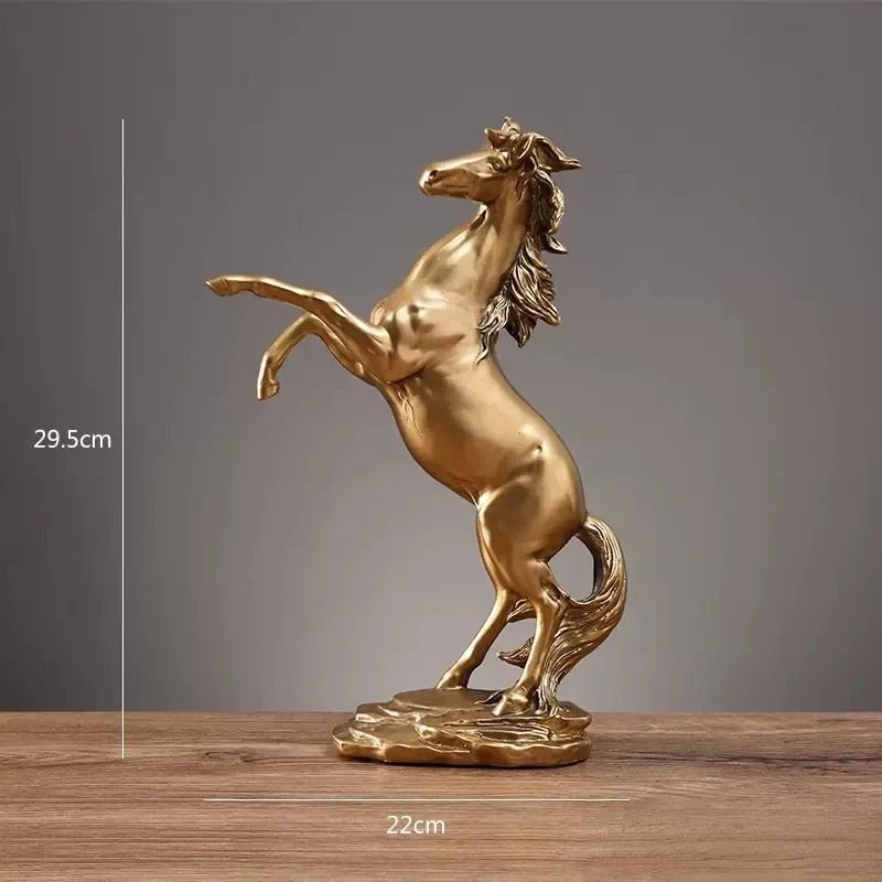Escultura Cavalo Decorativo