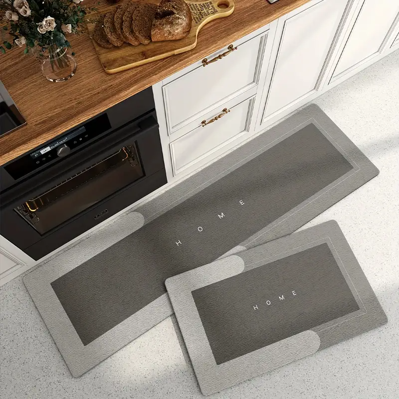 Tapete para Cozinha Antiderrapante Absorvente Premium Visão Decor