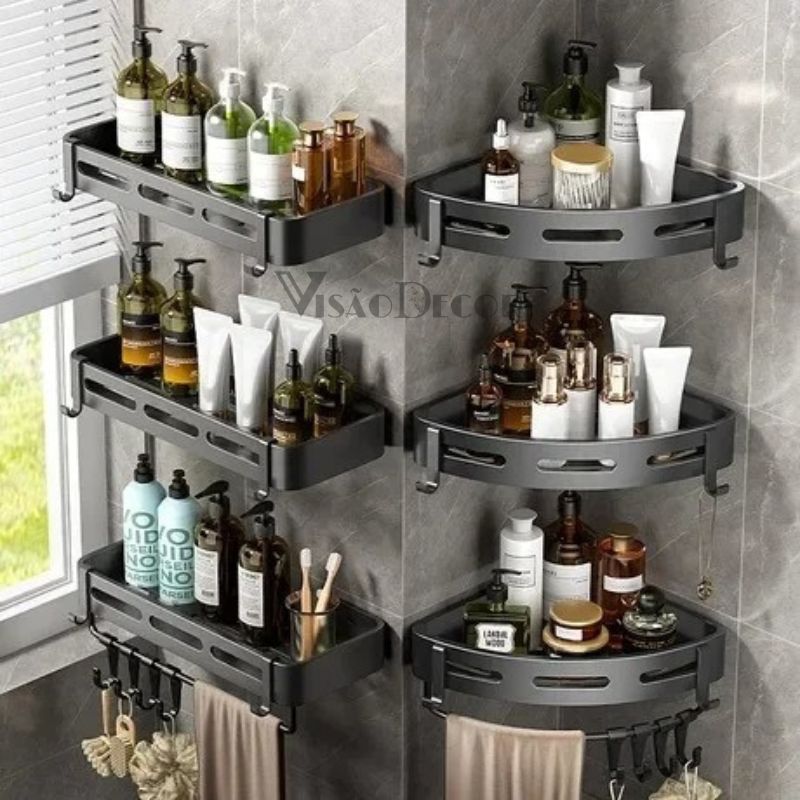 Porta Shampoo para Banheiro Premium