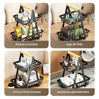 Cesta de Frutas Moderna - 2 e 3 Andares