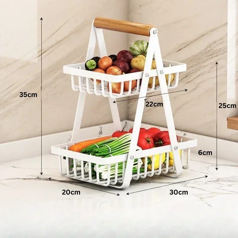 Cesta de Frutas Moderna - 2 e 3 Andares