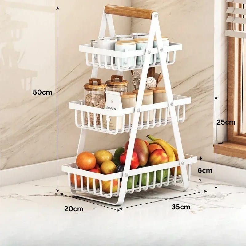 Cesta de Frutas Moderna - 2 e 3 Andares