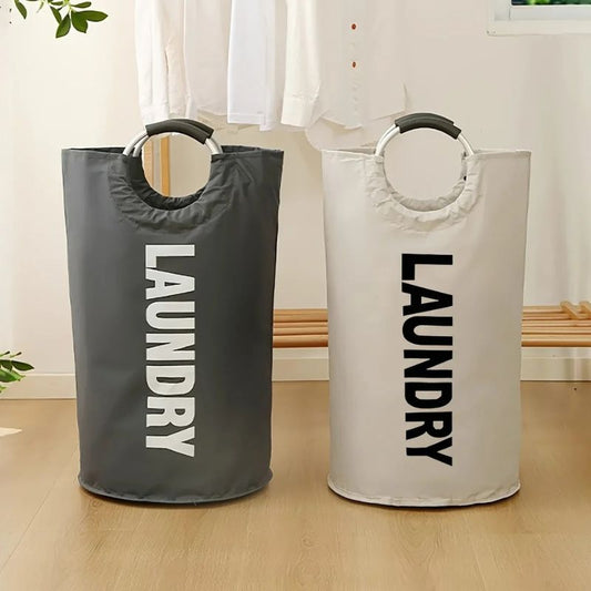 Cesto de Roupa Suja com Alça Dobrável