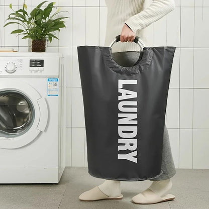 Cesto de Roupa Suja com Alça Dobrável