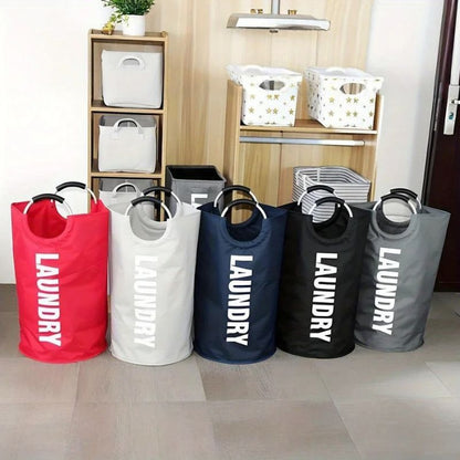Cesto de Roupa Suja com Alça Dobrável
