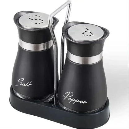 Conjunto de Saleiro e Pimenteiro com Suporte