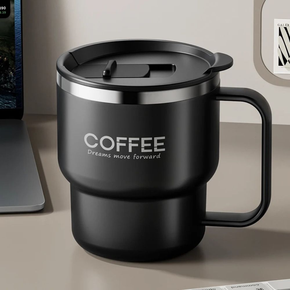 Copo Térmico de Café Dupla Camada de Isolamento