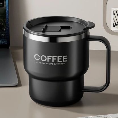 Copo Térmico de Café Dupla Camada de Isolamento
