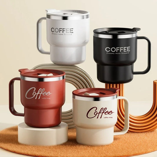 Copo Térmico de Café Dupla Camada de Isolamento