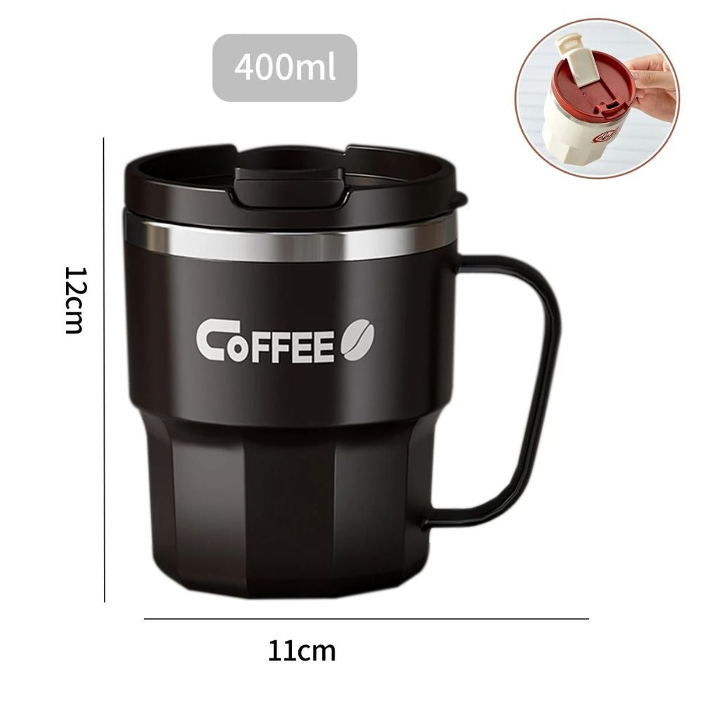 Copo Térmico de Café Dupla Camada de Isolamento