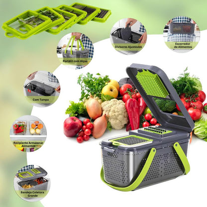 Cortador de Legumes Multifuncional 22 em 1