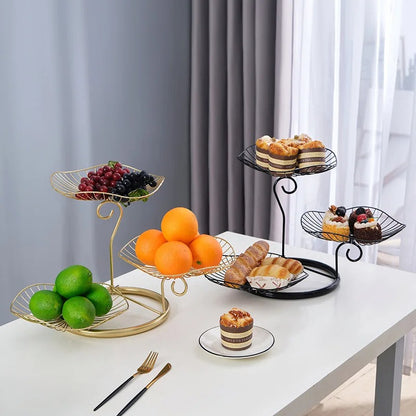 Fruteira de Mesa Moderna e Elegante 3 Andares