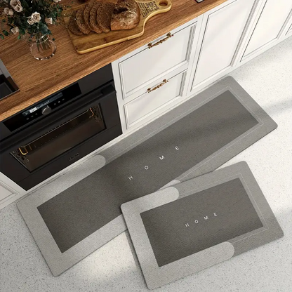 Tapete para Cozinha Antiderrapante Absorvente Premium Visão Decor