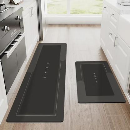 Tapete para Cozinha Antiderrapante Absorvente Premium Visão Decor