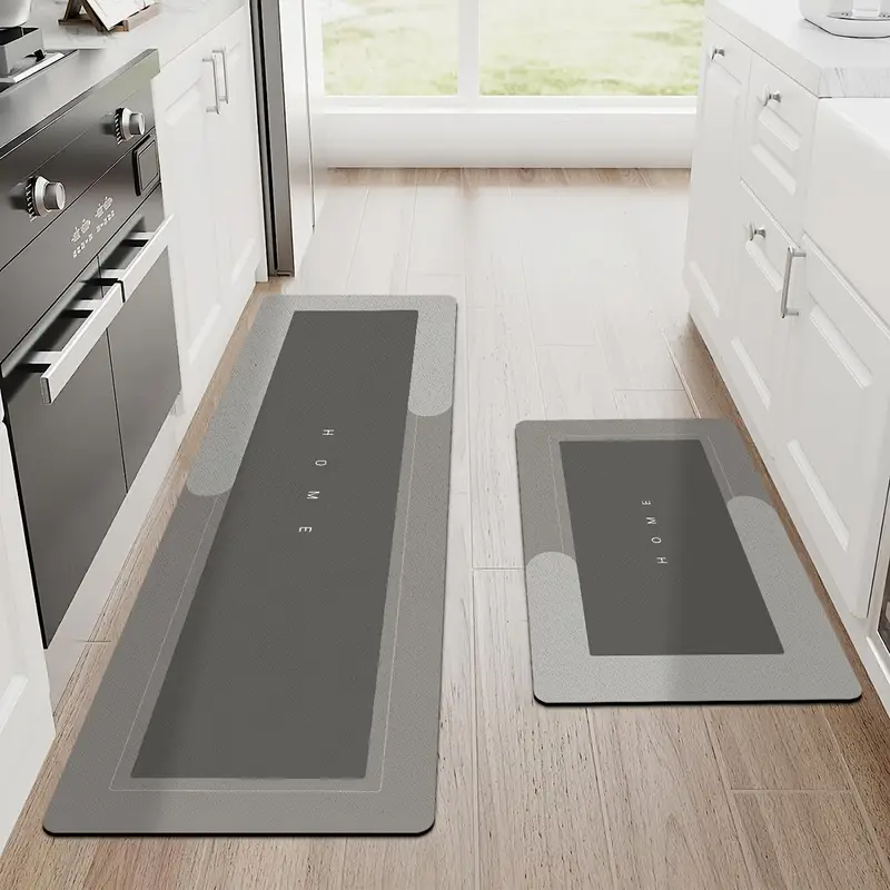Tapete para Cozinha Antiderrapante Absorvente Premium Visão Decor
