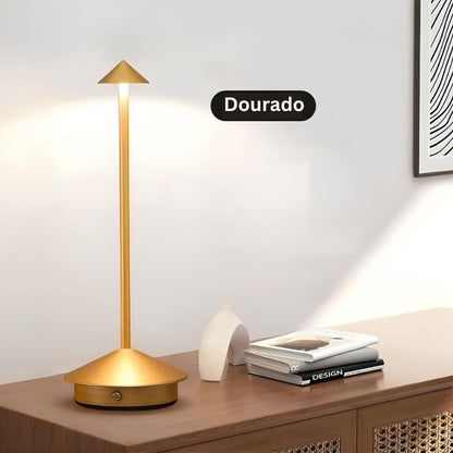 Luminária de Mesa Decorativa Estilo Vela